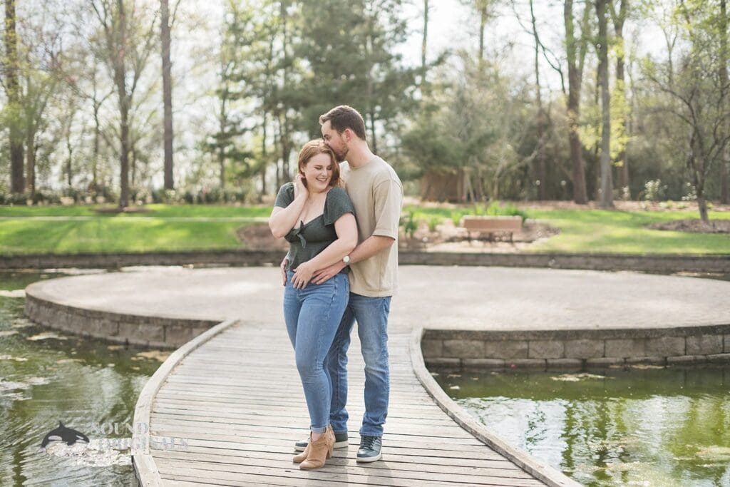 Mercer Botanic Gardens Engagement // Briana + Nolan -