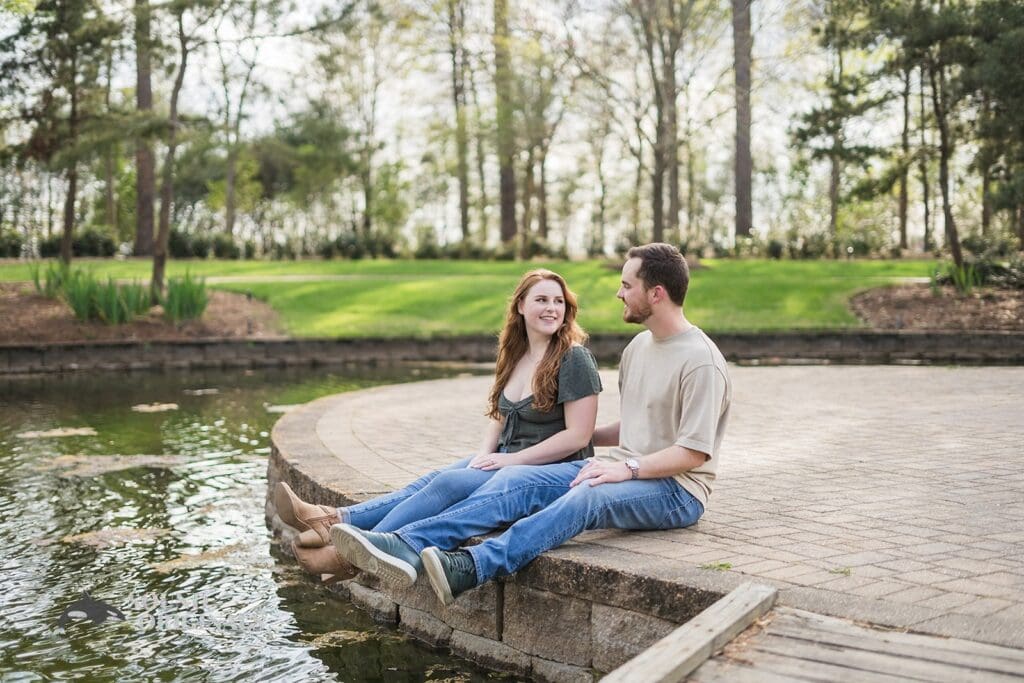 Mercer Botanic Gardens Engagement // Briana + Nolan -