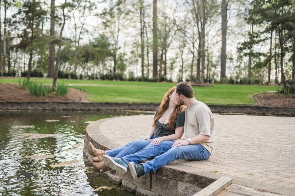 Mercer Botanic Gardens Engagement // Briana + Nolan -