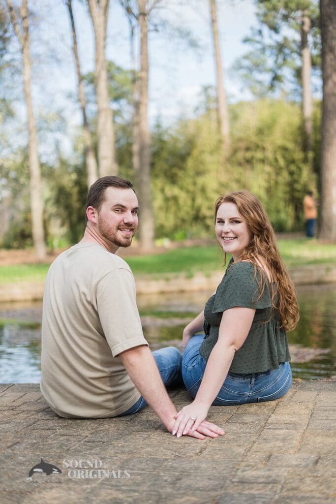 Mercer Botanic Gardens Engagement // Briana + Nolan -
