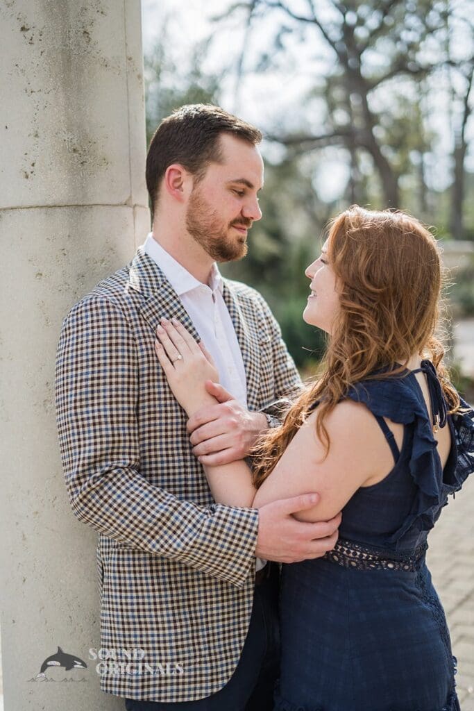 Mercer Botanic Gardens Engagement // Briana + Nolan -