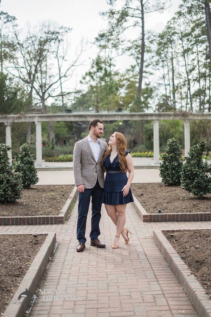 Mercer Botanic Gardens Engagement // Briana + Nolan -