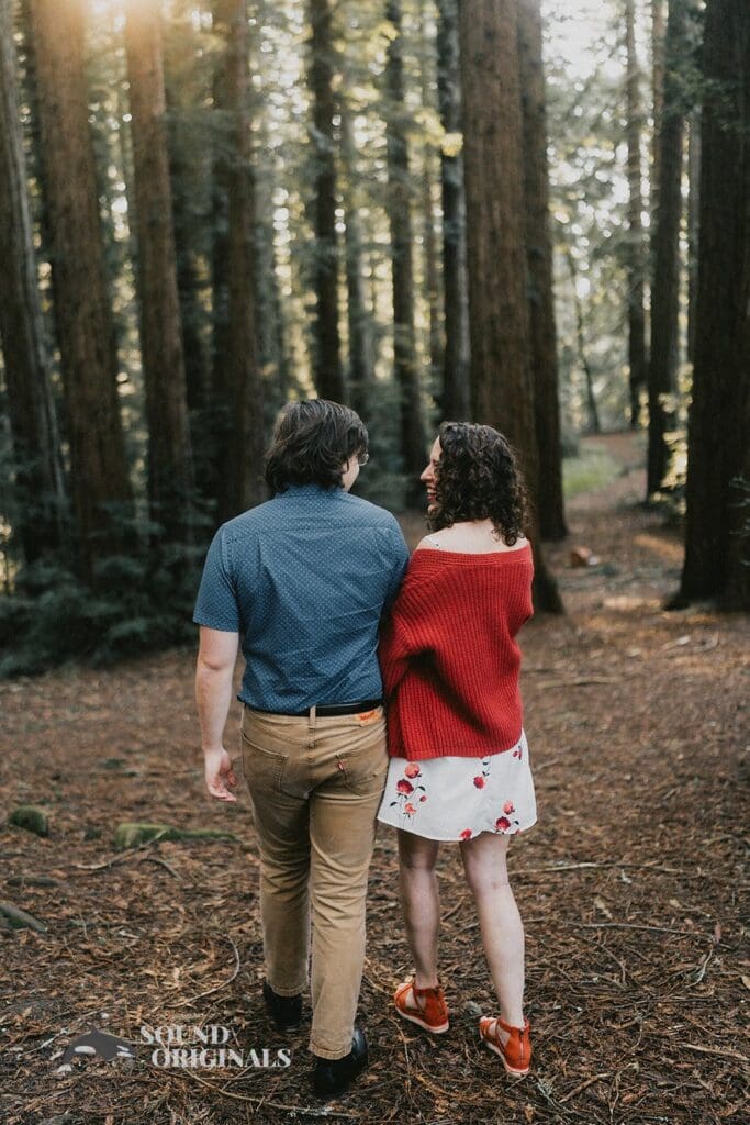 Reinhardt Redwood Regional Park Engagement // Jacob + Lizzy -