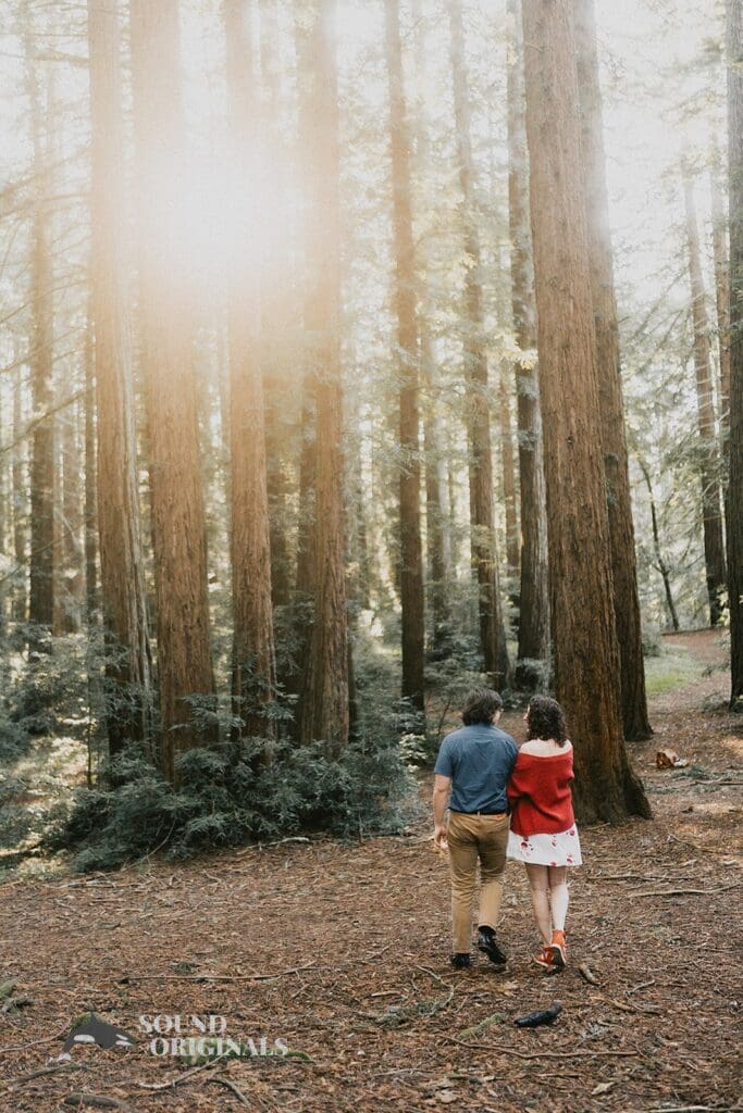 Reinhardt Redwood Regional Park engagement photography by San Francisco Wedding Photography & Videography, one of the 24 Best Places for Engagement Photos in San Francisco