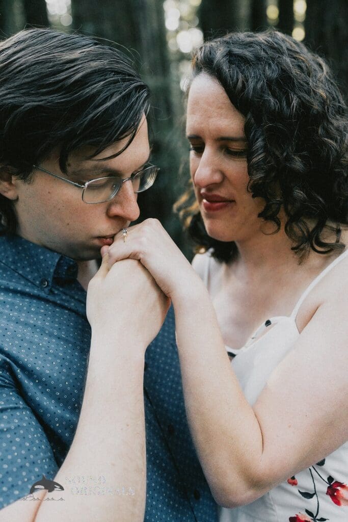 Reinhardt Redwood Regional Park Engagement // Jacob + Lizzy -