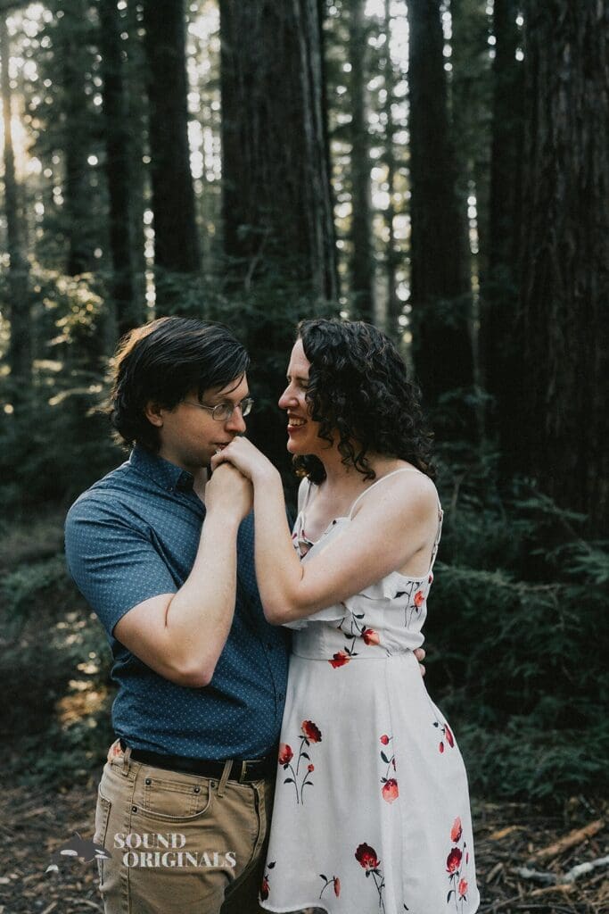 Reinhardt Redwood Regional Park Engagement // Jacob + Lizzy -
