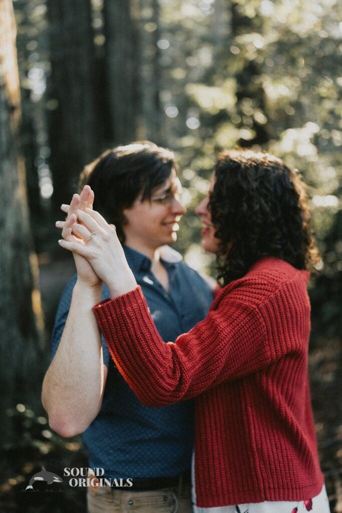 Reinhardt Redwood Regional Park Engagement // Jacob + Lizzy -