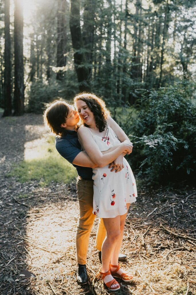 Reinhardt Redwood Regional Park Engagement // Jacob + Lizzy -