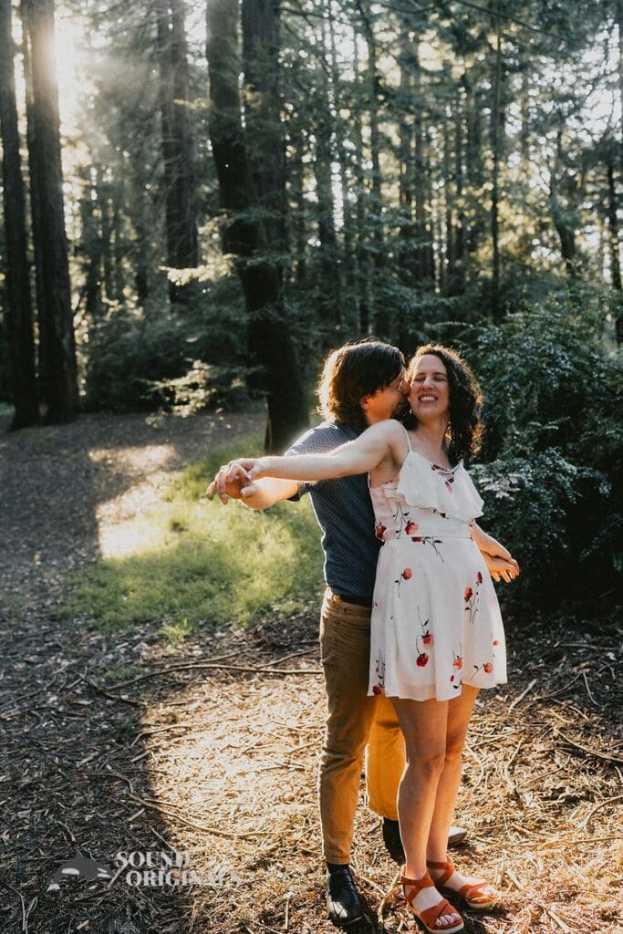 Reinhardt Redwood Regional Park Engagement // Jacob + Lizzy -