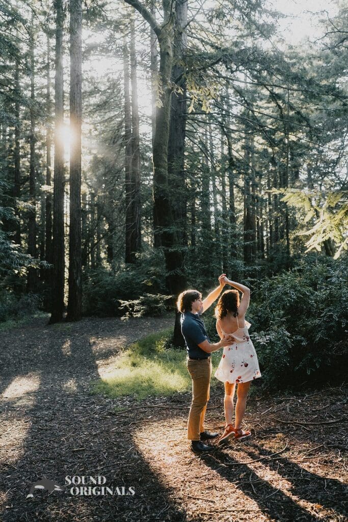 Reinhardt Redwood Regional Park engagement photography by San Francisco Wedding Photography & Videography, one of the 24 Best Places for Engagement Photos in San Francisco