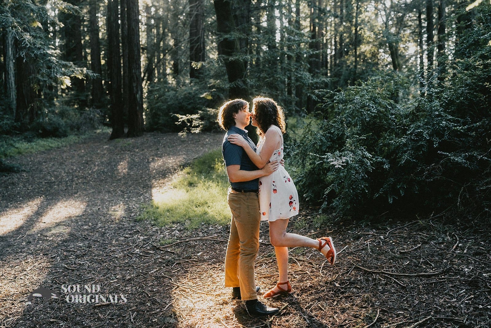 Reinhardt Redwood Regional Park Engagement // Jacob + Lizzy -