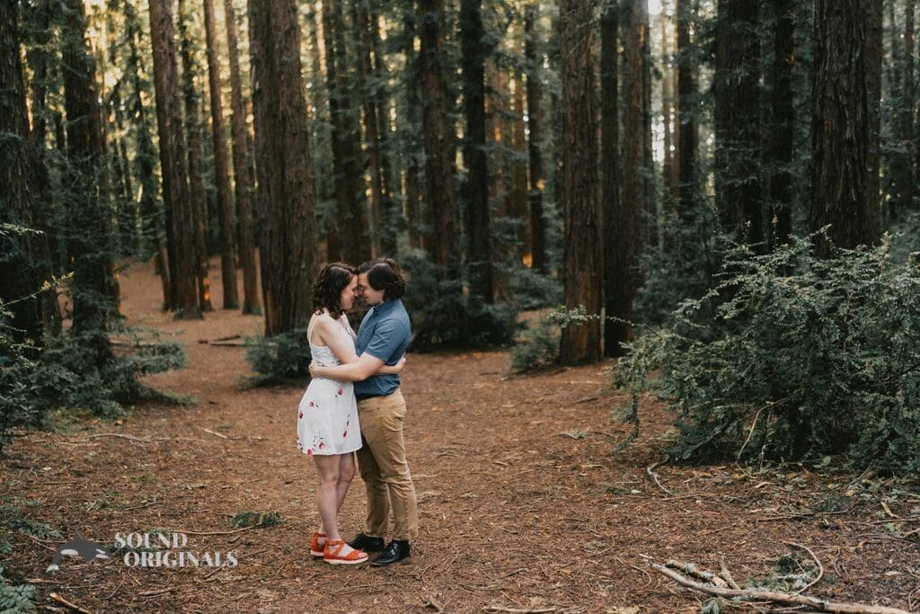 Reinhardt Redwood Regional Park Engagement // Jacob + Lizzy -