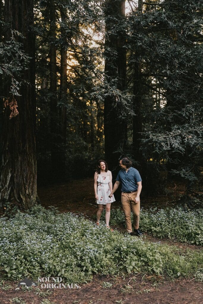Reinhardt Redwood Regional Park Engagement // Jacob + Lizzy -