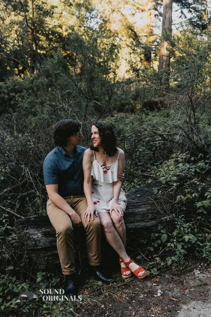 Reinhardt Redwood Regional Park Engagement // Jacob + Lizzy -