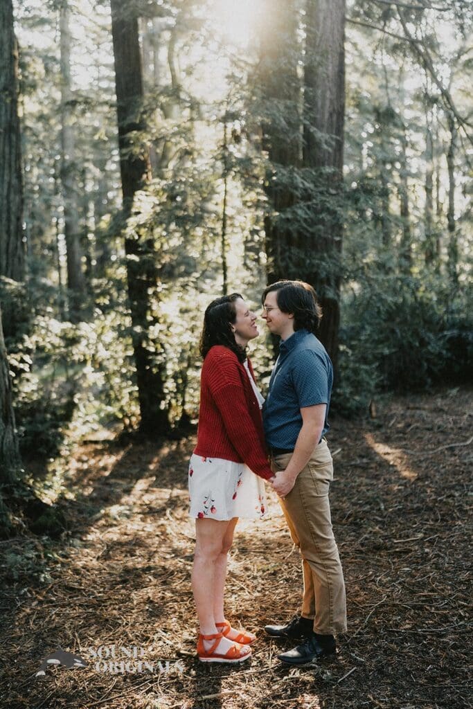 Reinhardt Redwood Regional Park engagement photography by San Francisco Wedding Photography & Videography, one of the 24 Best Places for Engagement Photos in San Francisco