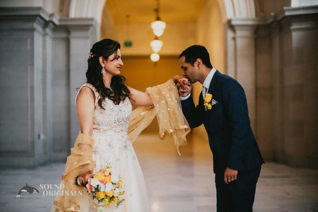 San Francisco City Hall Wedding // Adya + Ashutosh -