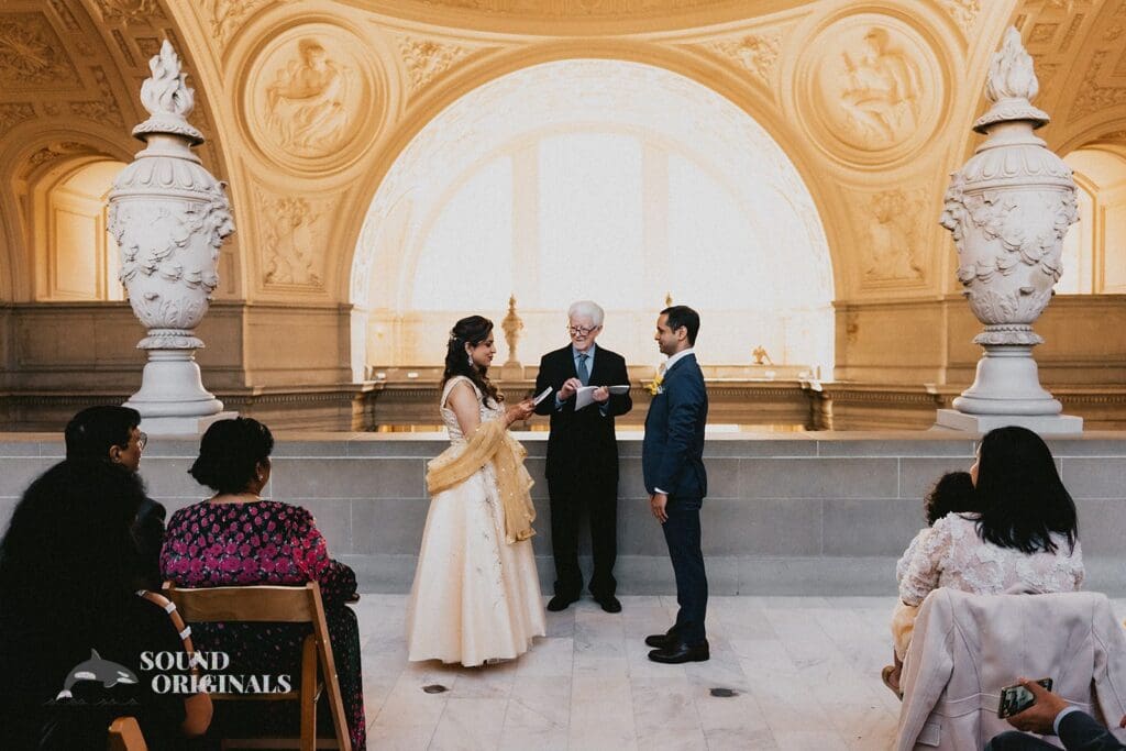 San Francisco City Hall Wedding // Adya + Ashutosh -