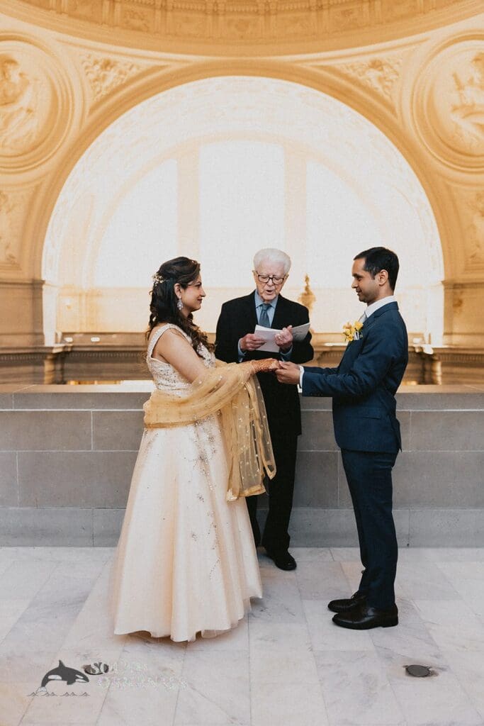 San Francisco City Hall Wedding // Adya + Ashutosh -