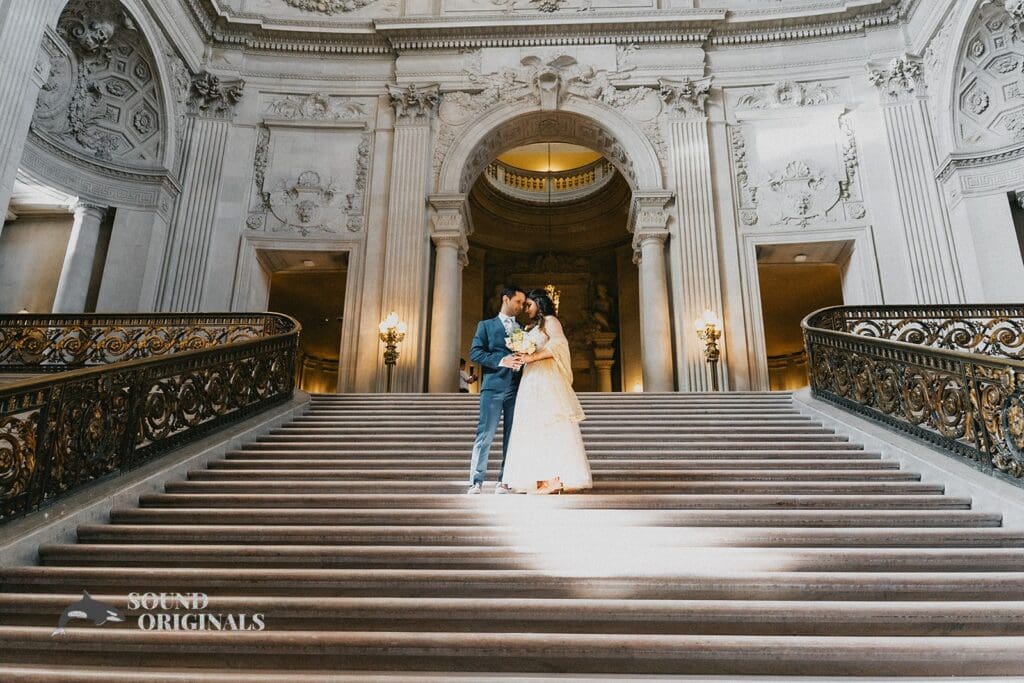 San Francisco City Hall Wedding // Adya + Ashutosh -