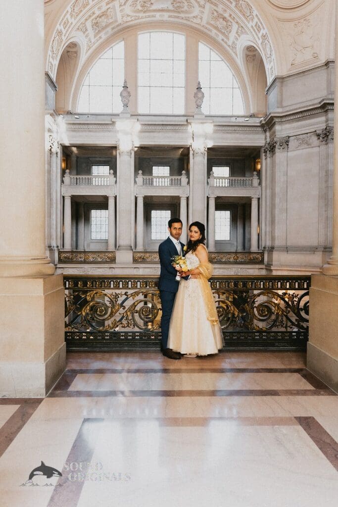San Francisco City Hall Wedding // Adya + Ashutosh -