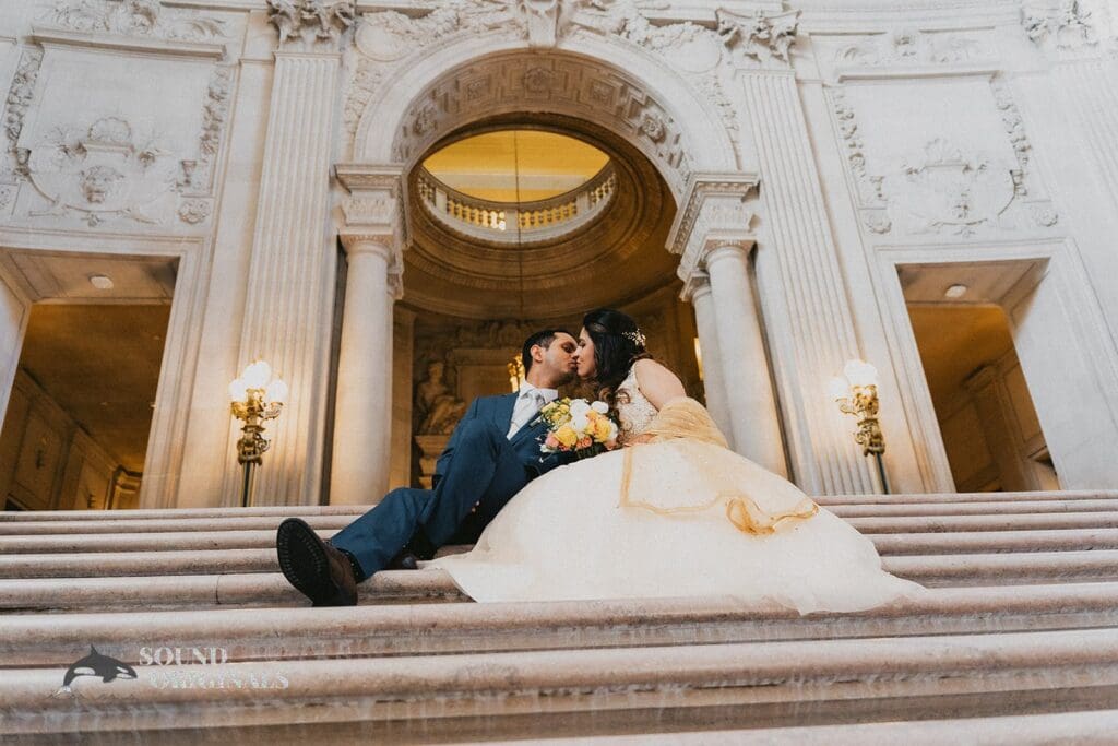 San Francisco City Hall Wedding // Adya + Ashutosh -