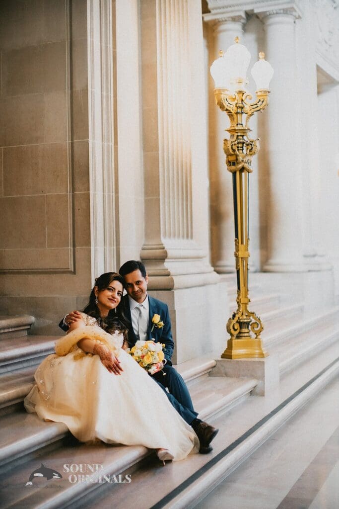 San Francisco City Hall Wedding // Adya + Ashutosh -
