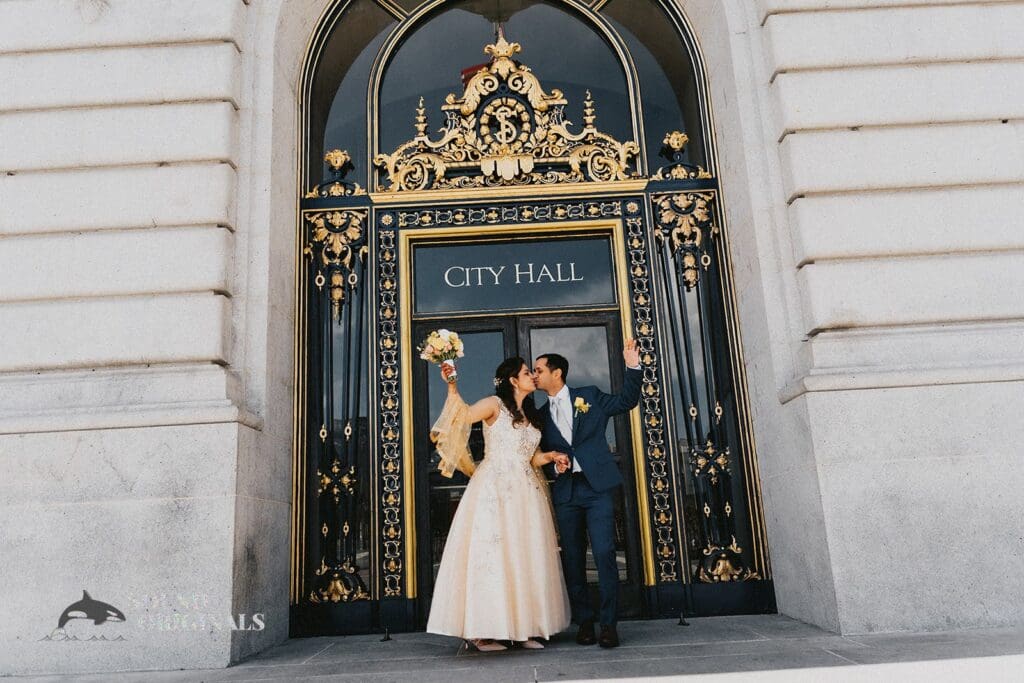 San Francisco City Hall Wedding // Adya + Ashutosh -