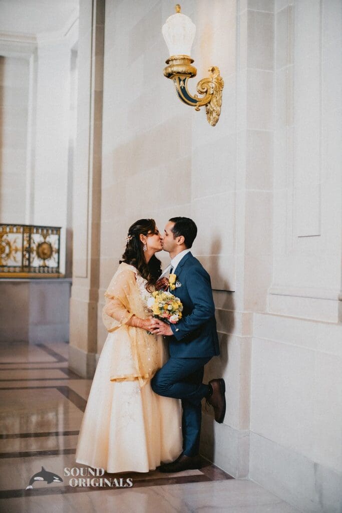 San Francisco City Hall Wedding // Adya + Ashutosh -