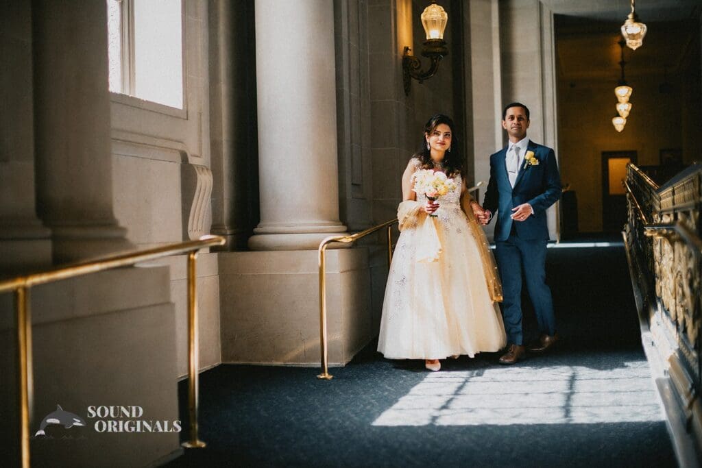 San Francisco City Hall Wedding // Adya + Ashutosh -