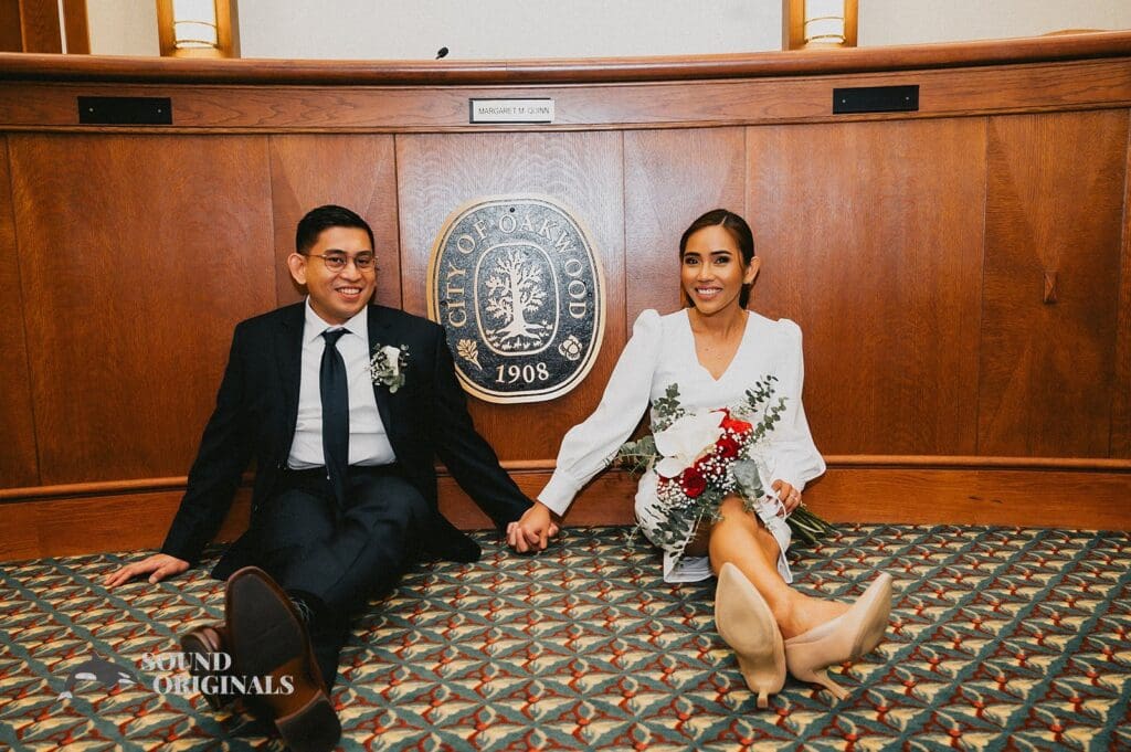 Oakwood Municipal Court Wedding // Eunice + John Kester -