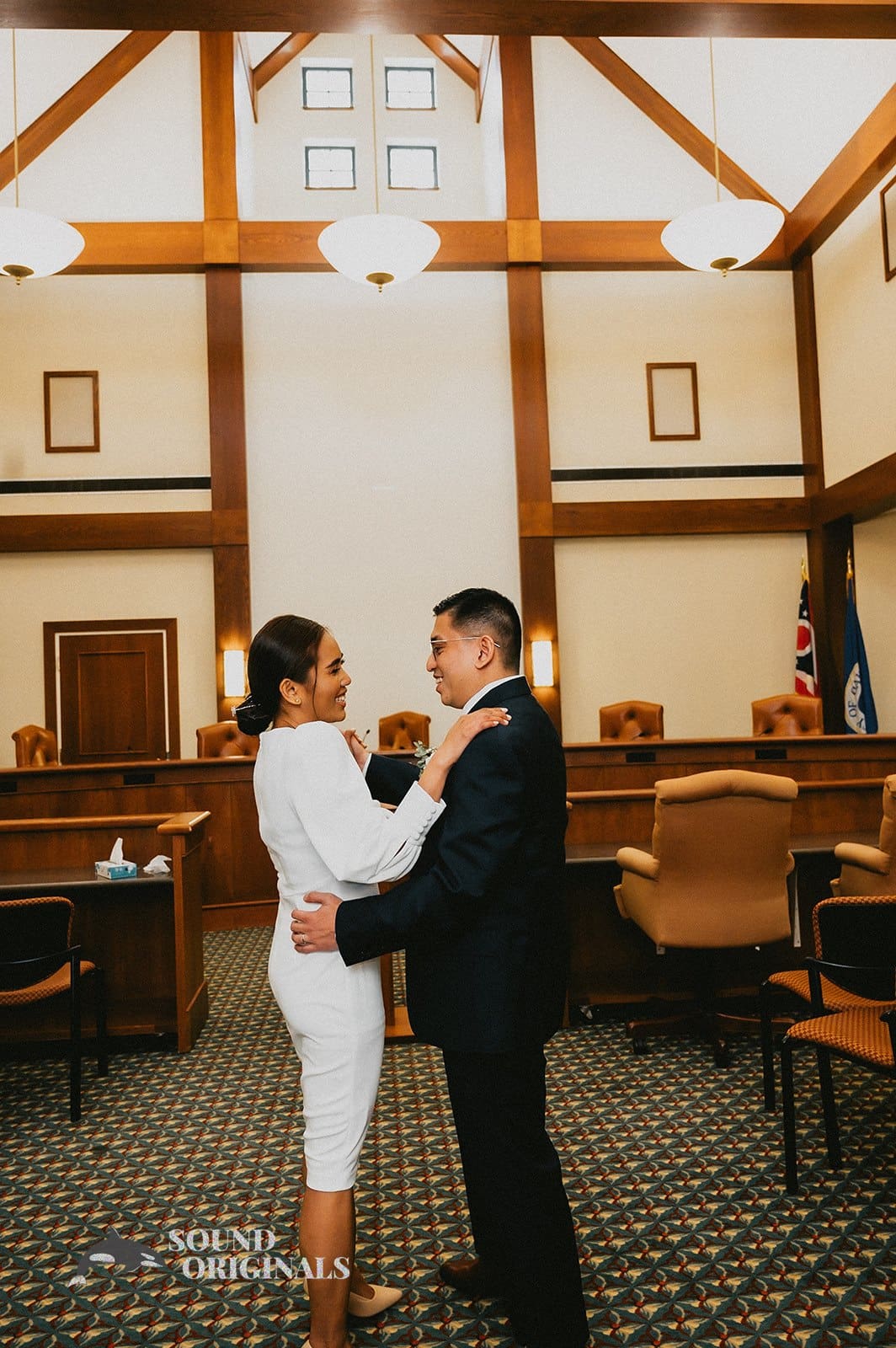 Oakwood Municipal Court Wedding // Eunice + John Kester -