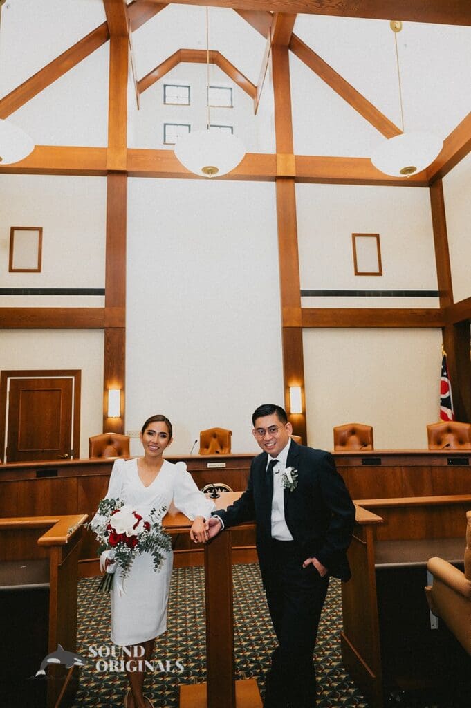 Oakwood Municipal Court Wedding // Eunice + John Kester -