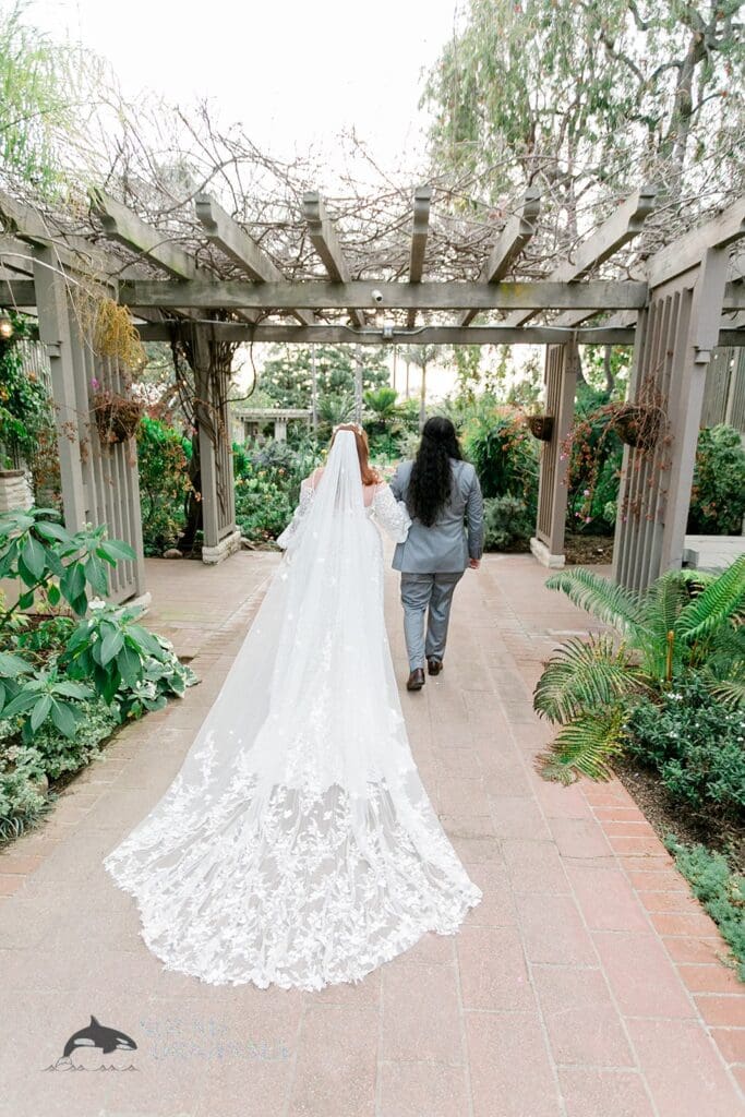 Sherman Library and Gardens Wedding // Christine + Daniel -