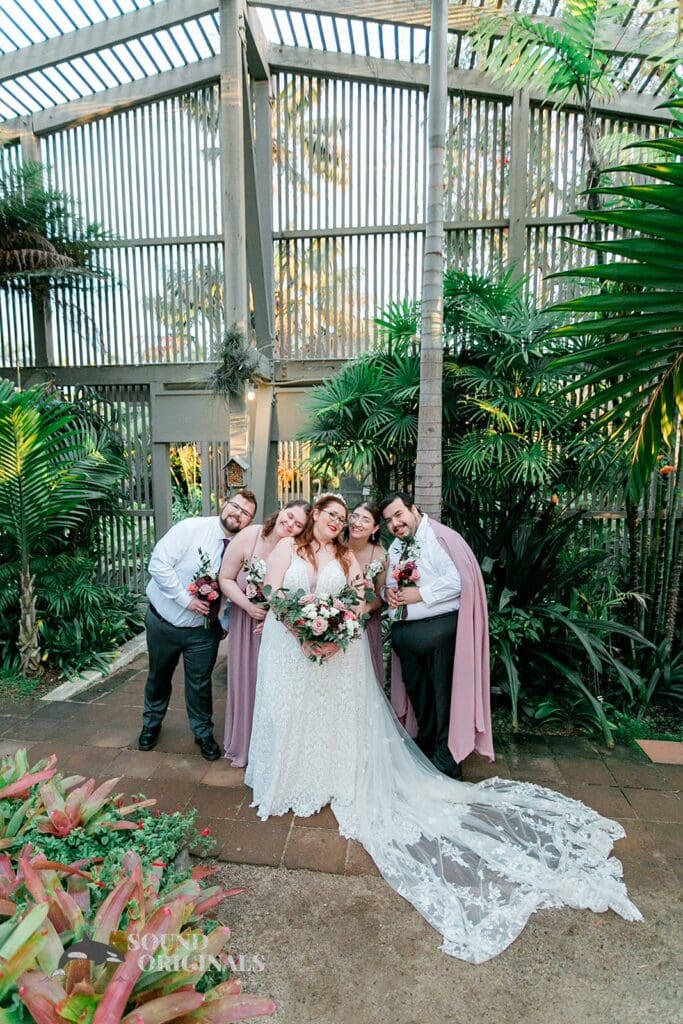 Sherman Library and Gardens Wedding // Christine + Daniel -