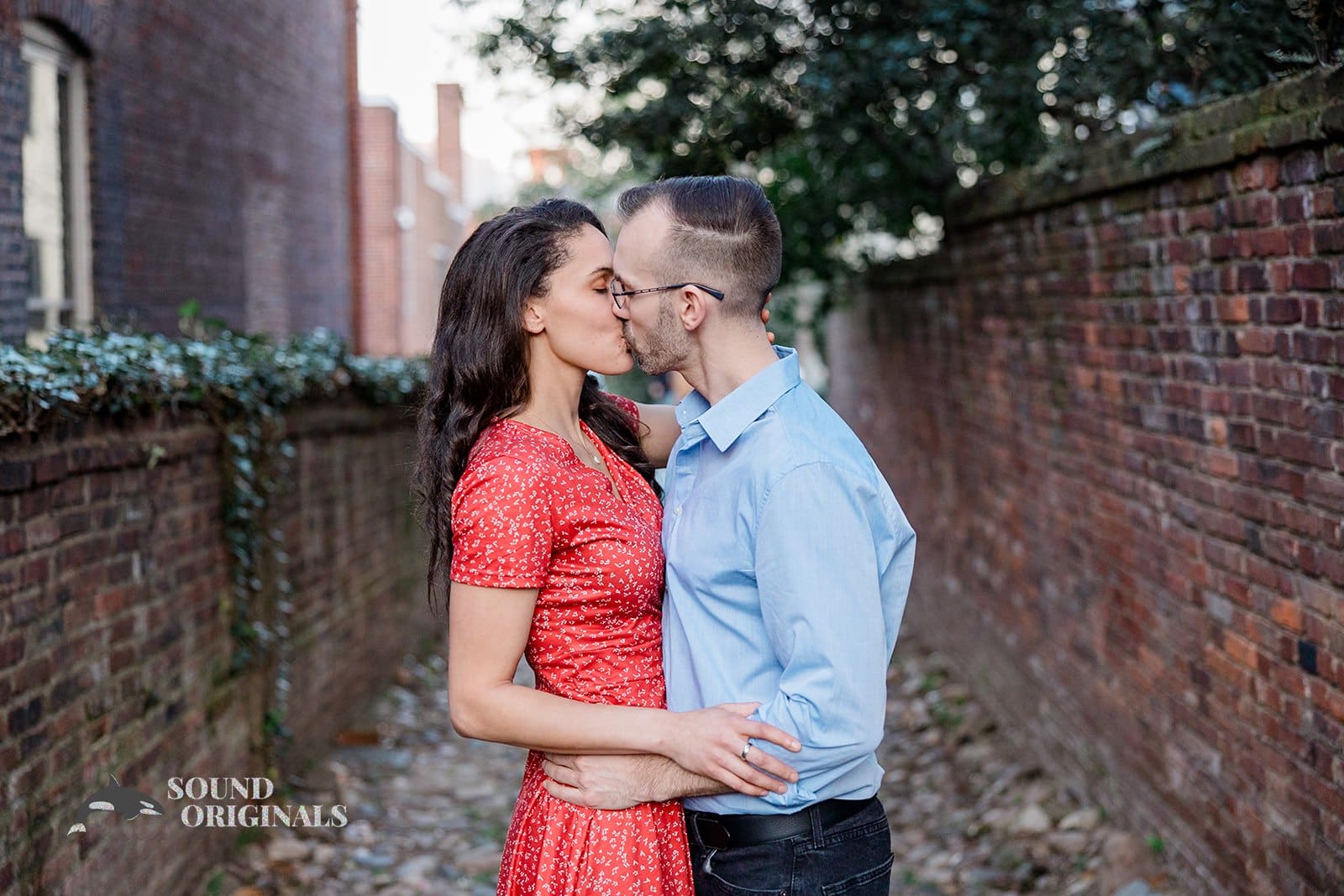 Old Town Alexandria Engagement // Vienna & David -