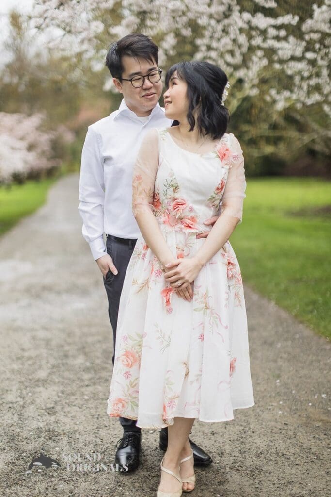 Washington State Arboretum Engagement // Linh + Myron -
