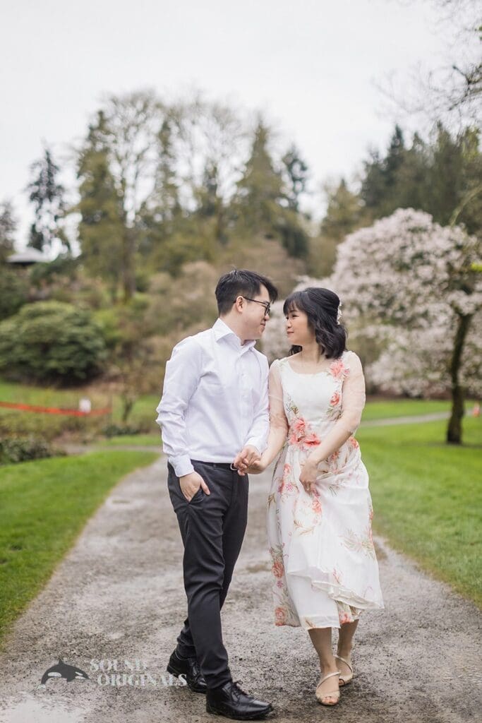 Washington State Arboretum Engagement // Linh + Myron -