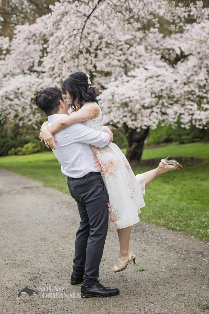 Washington State Arboretum Engagement // Linh + Myron -