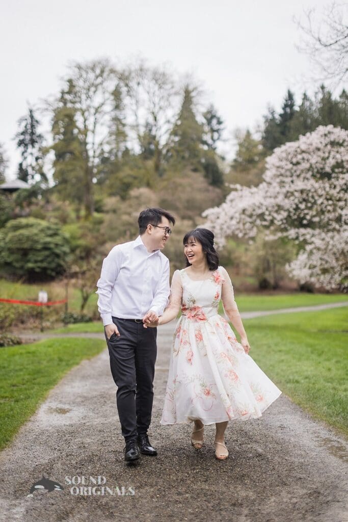 Washington State Arboretum Engagement // Linh + Myron -