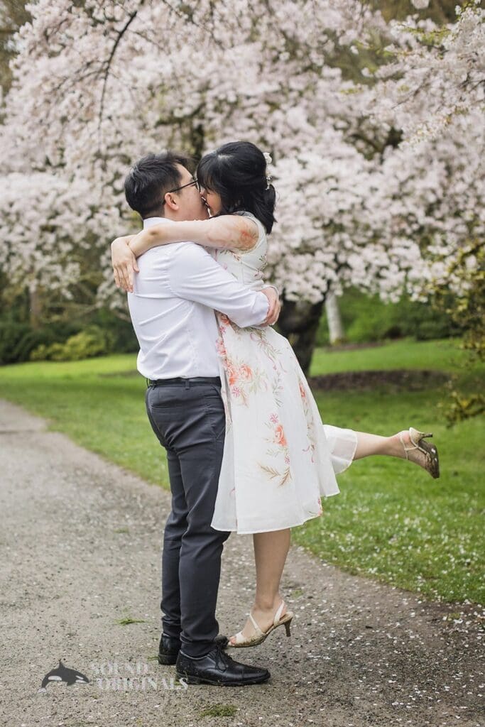 Washington State Arboretum Engagement // Linh + Myron -