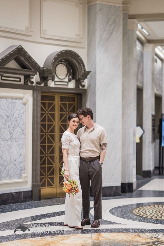 King County Courthouse Wedding // Austin + Lindsey -