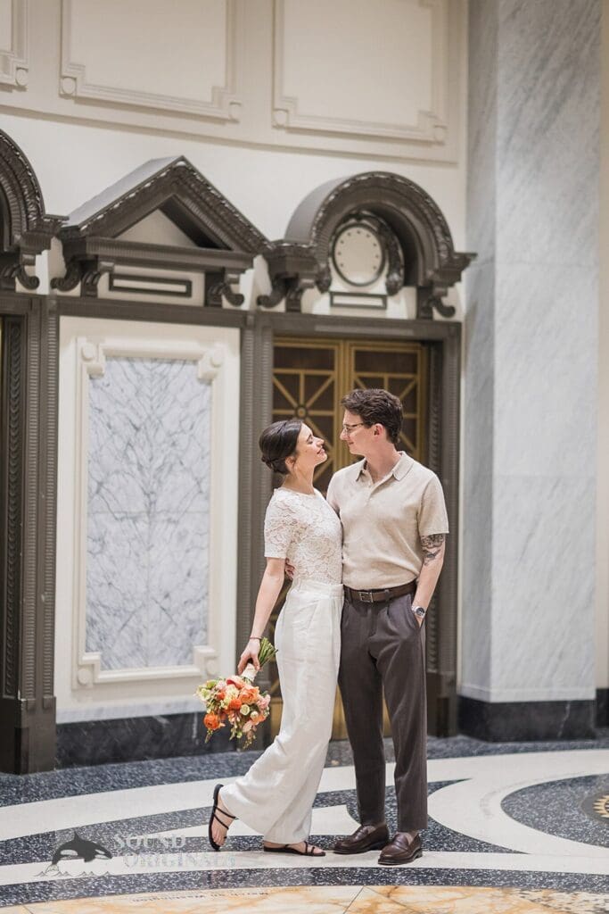 King County Courthouse Wedding // Austin + Lindsey -