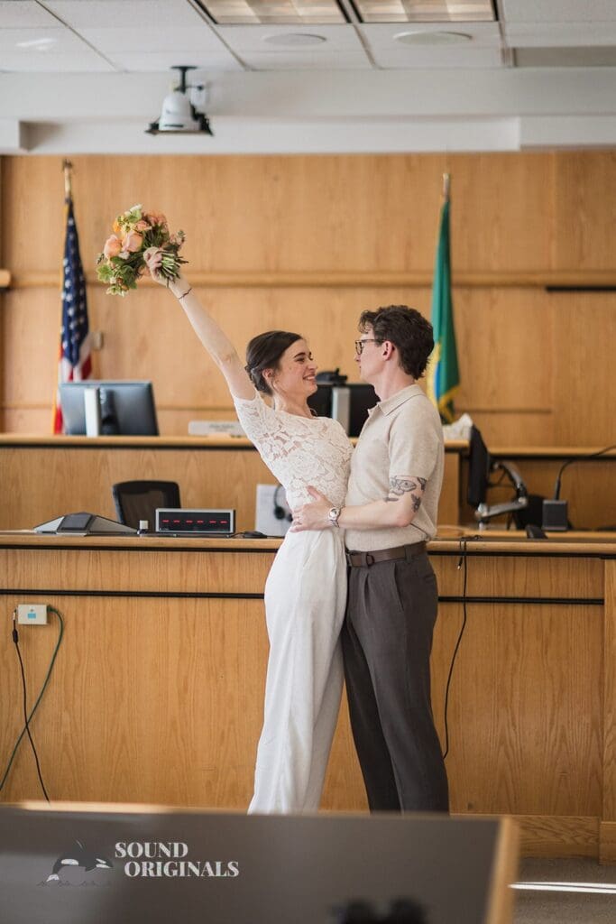 King County Courthouse Wedding // Austin + Lindsey -