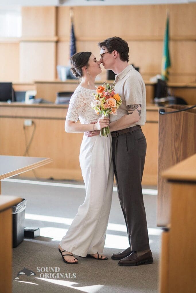 King County Courthouse Wedding // Austin + Lindsey -