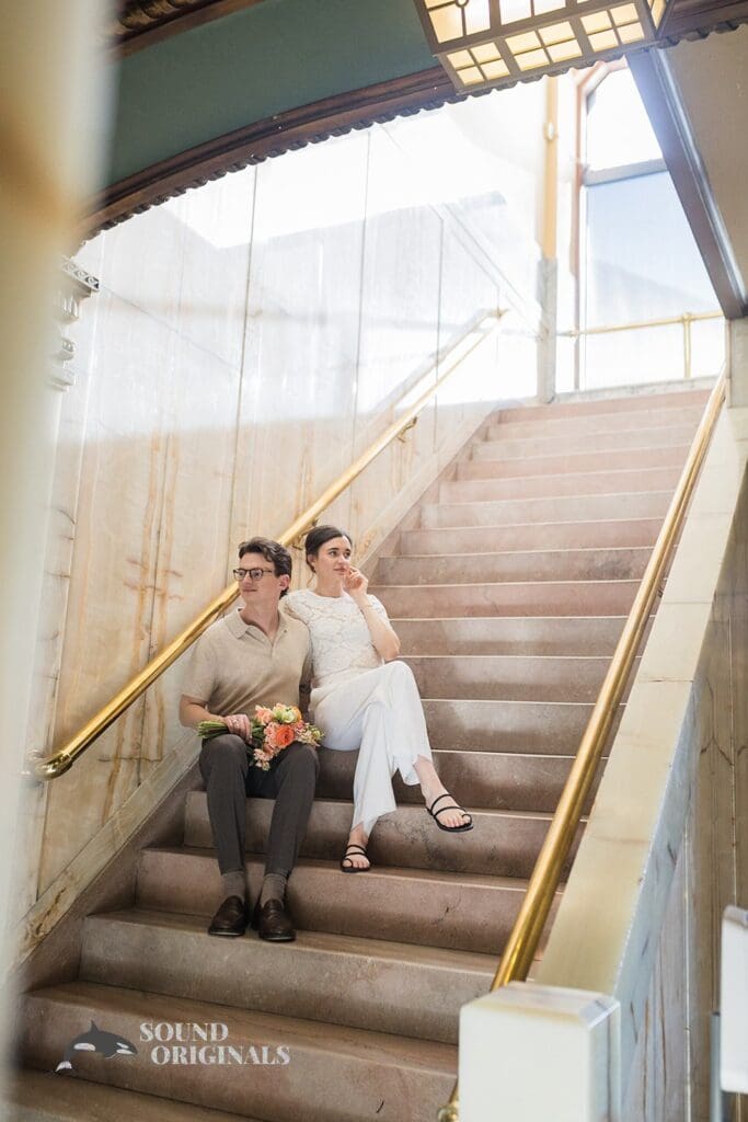 King County Courthouse Wedding // Austin + Lindsey -