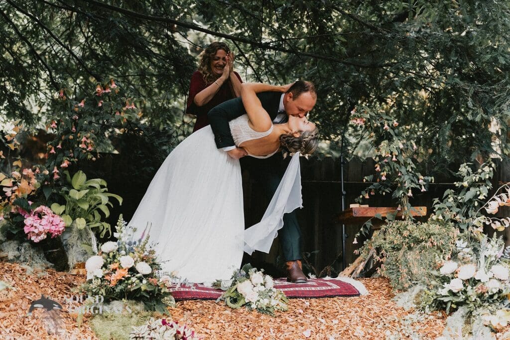 Private Home Wedding // Lizzy + Phil -