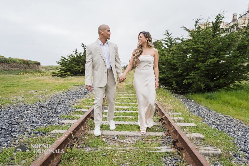 Shark Fin Cove Engagement // Rachel & Gilbert -