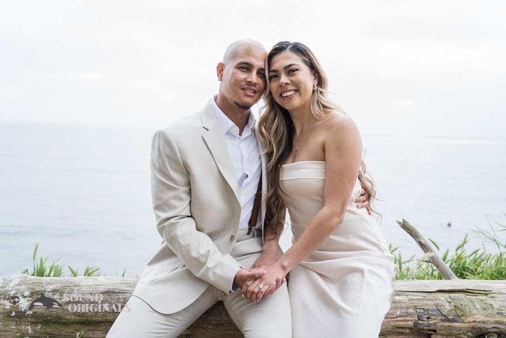 Shark Fin Cove Engagement // Rachel & Gilbert -