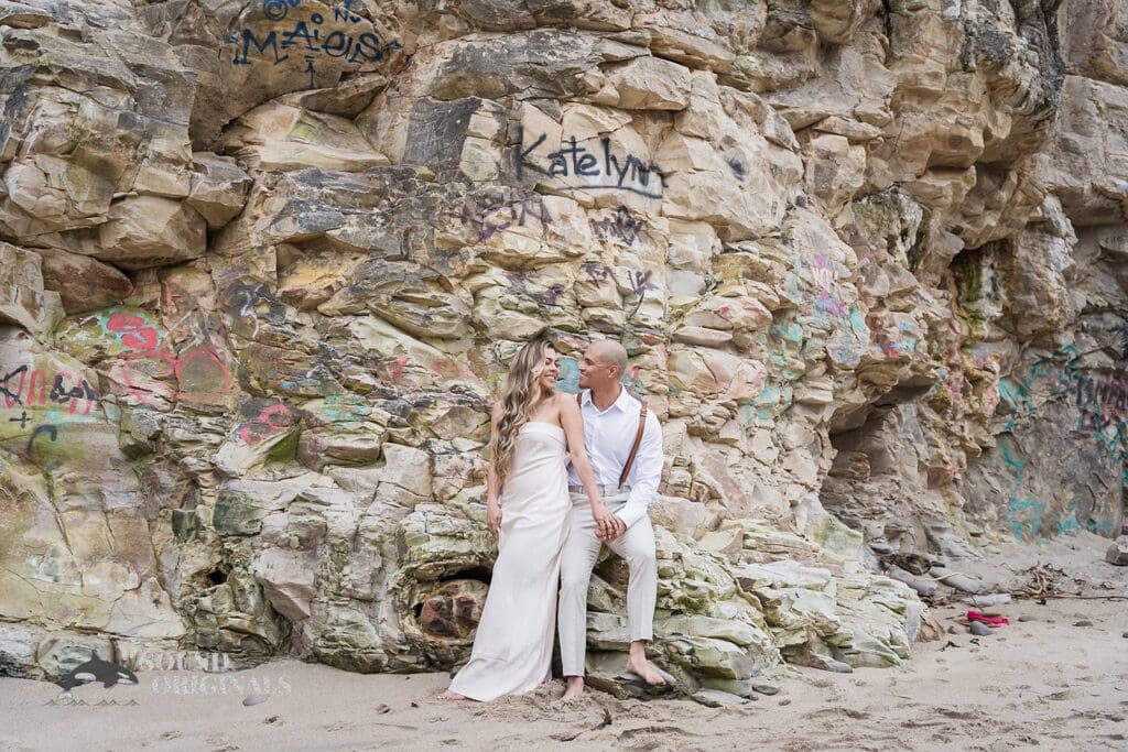 Shark Fin Cove Engagement // Rachel & Gilbert -