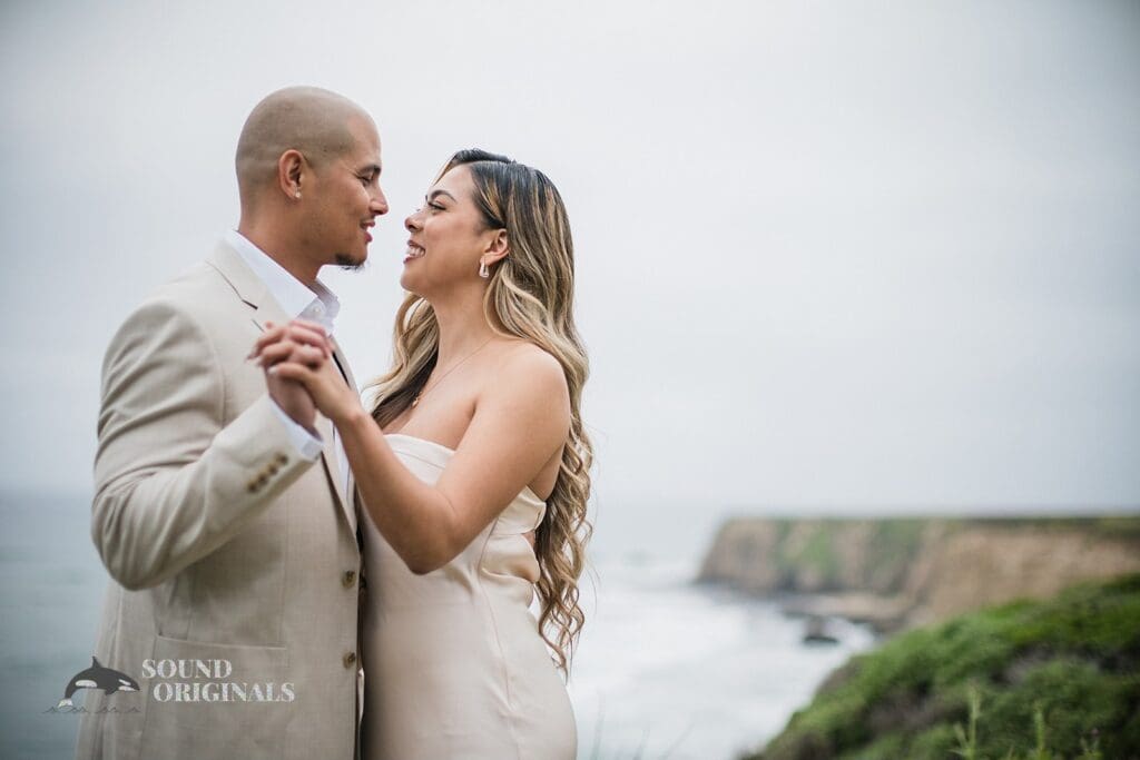 Shark Fin Cove Engagement // Rachel & Gilbert -